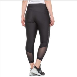 🛑CLEARANCE‼️ 🆕 Under Armour HeatGear Mesh Ankle Crop Leggings Black large